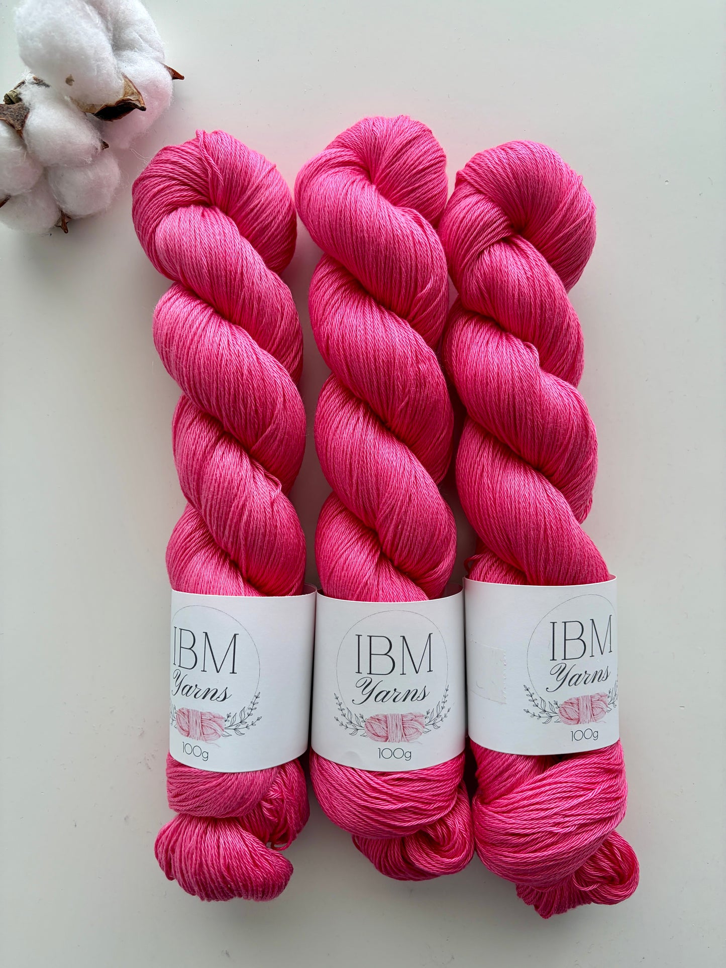 Sakura | Peruvian Pima Cotton 4 ply (Ready to ship)