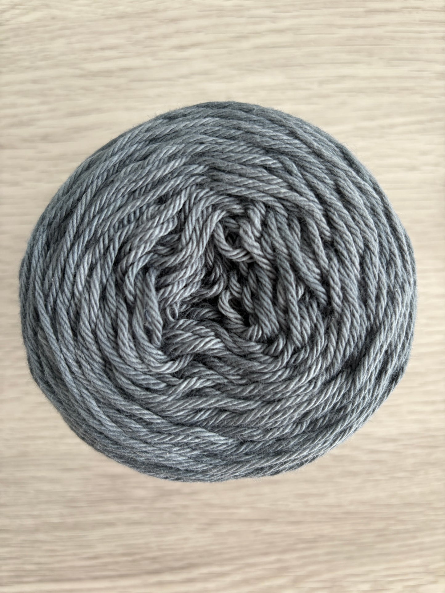 Slate Grey - Hand dyed cotton - 10 ply 100% cotton
