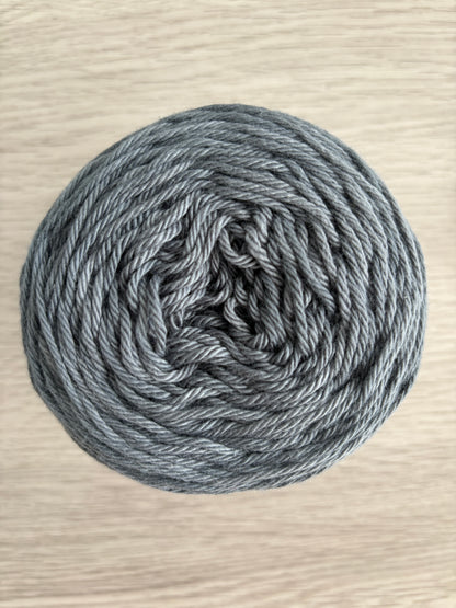 Slate Grey - Hand dyed cotton - 10 ply 100% cotton