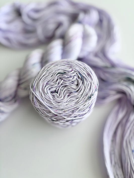 Blooming Lilac - 4 ply 100% cotton 50g