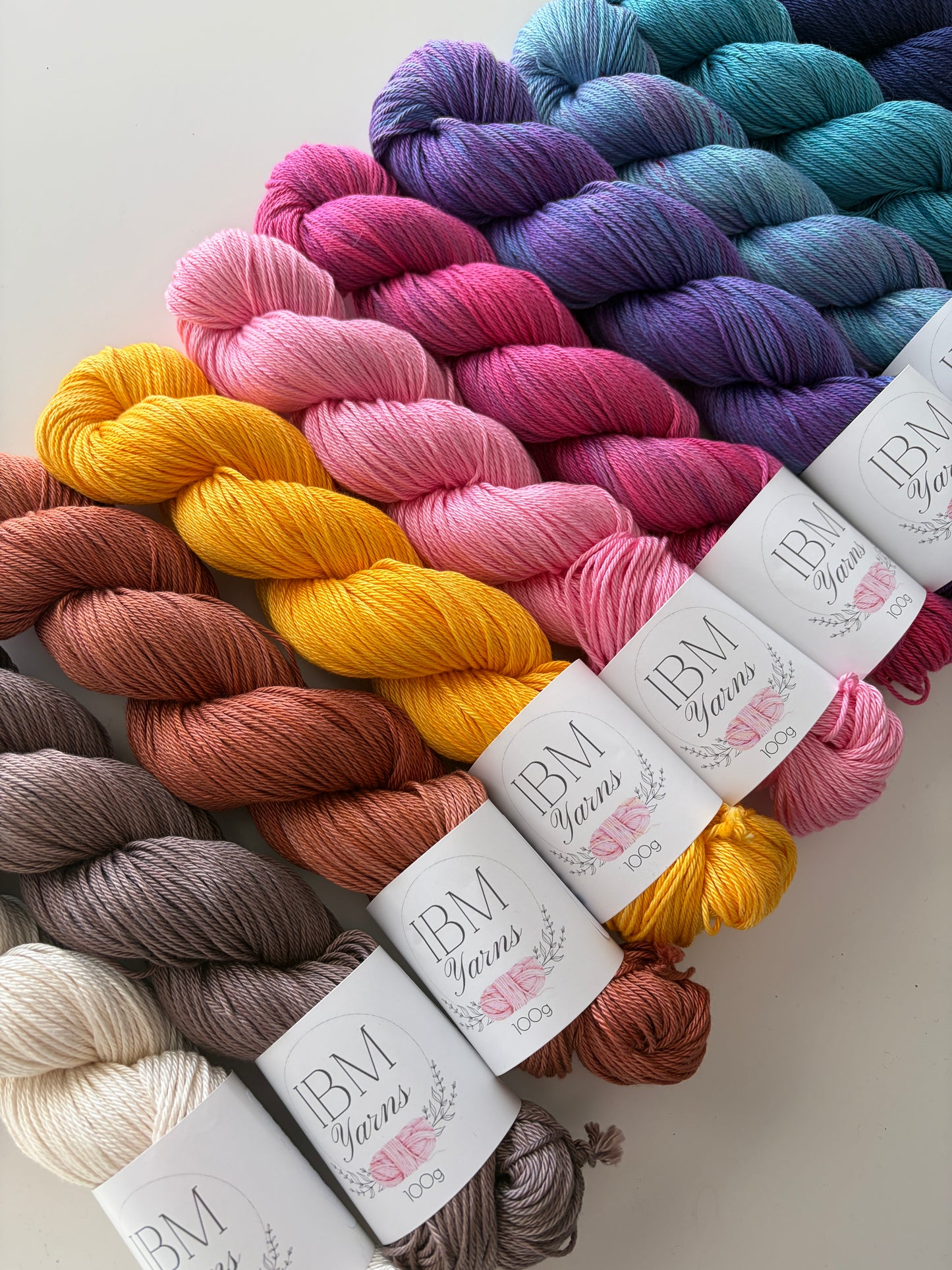 100% Pima Cotton 12 ply