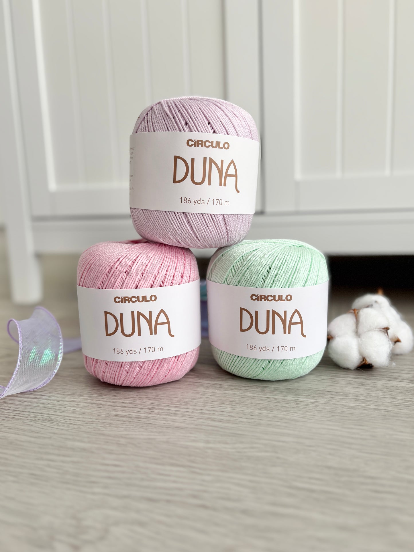 Duna - 100% Mercerised Brazilian virgin cotton - IBM Yarns