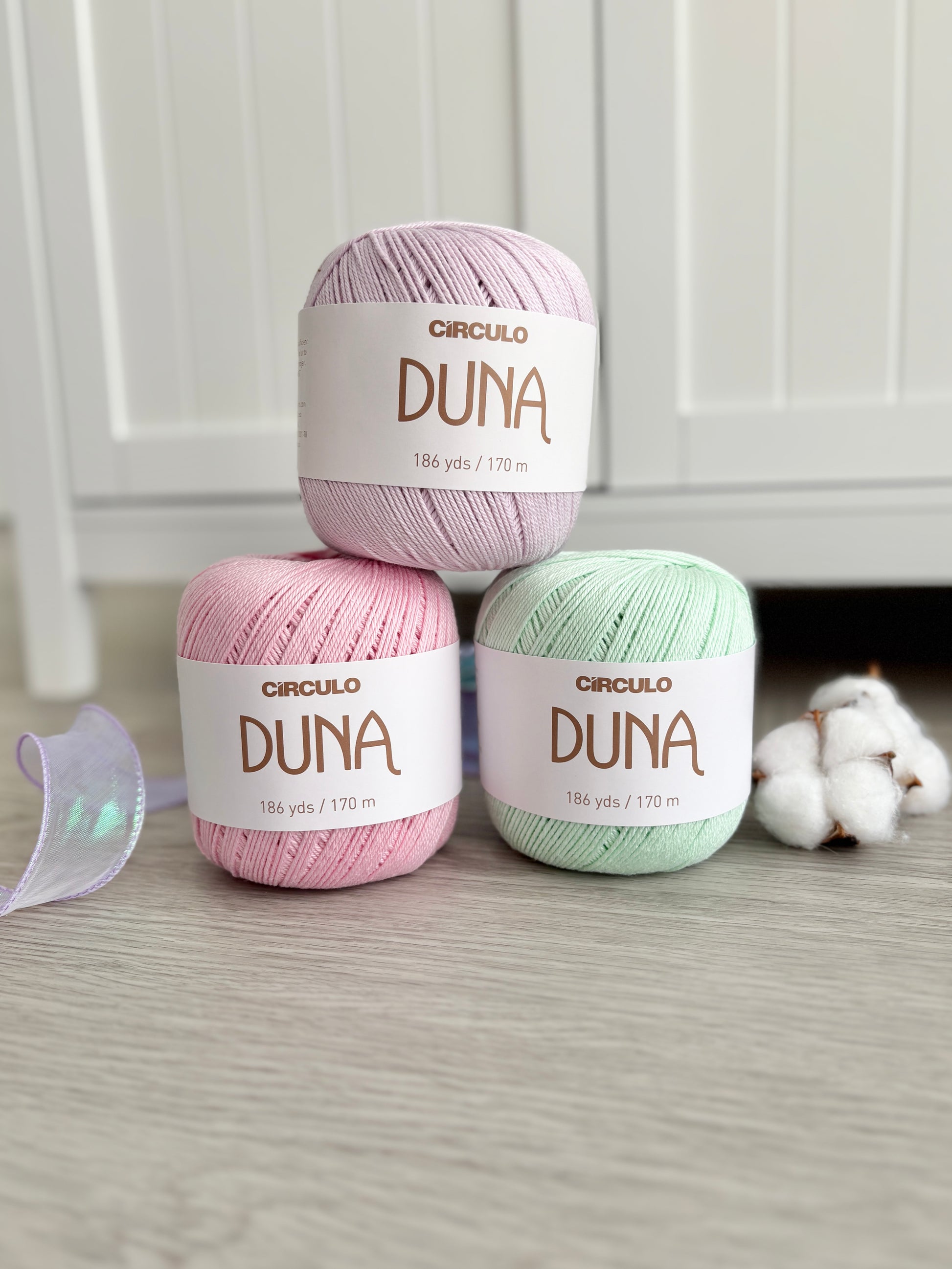 Duna - 100% Mercerised Brazilian virgin cotton - IBM Yarns