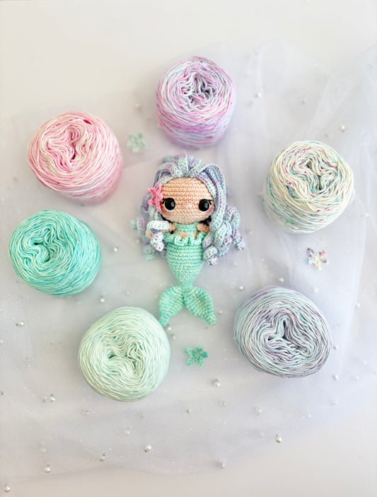 Chloe the Mini Mermaid - IBM Yarns