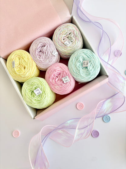 Mini cotton cake set - Pastels - IBM Yarns