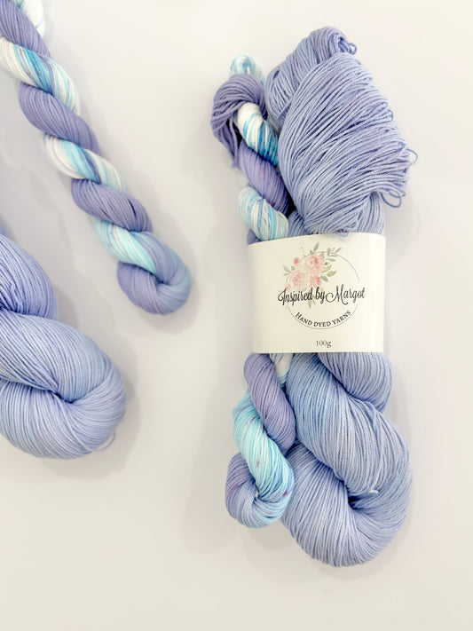 Periwinkle Paradise - 4ply - 100% cotton - IBM Yarns