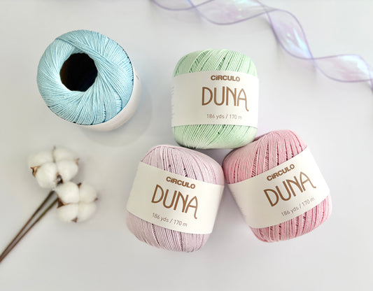 Duna - 100% Mercerised Brazilian virgin cotton - IBM Yarns