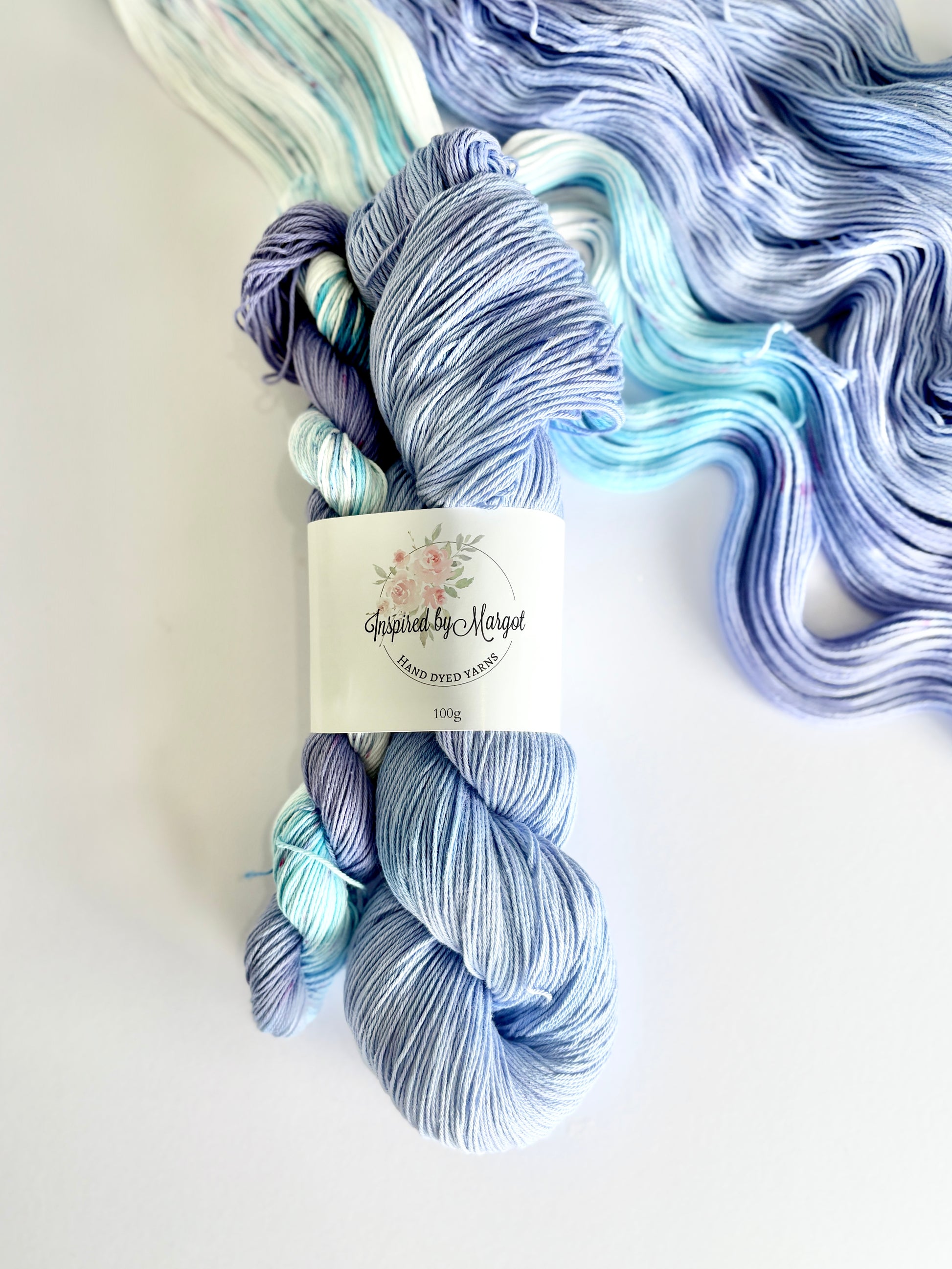 Periwinkle Paradise - 4ply - 100% cotton - IBM Yarns