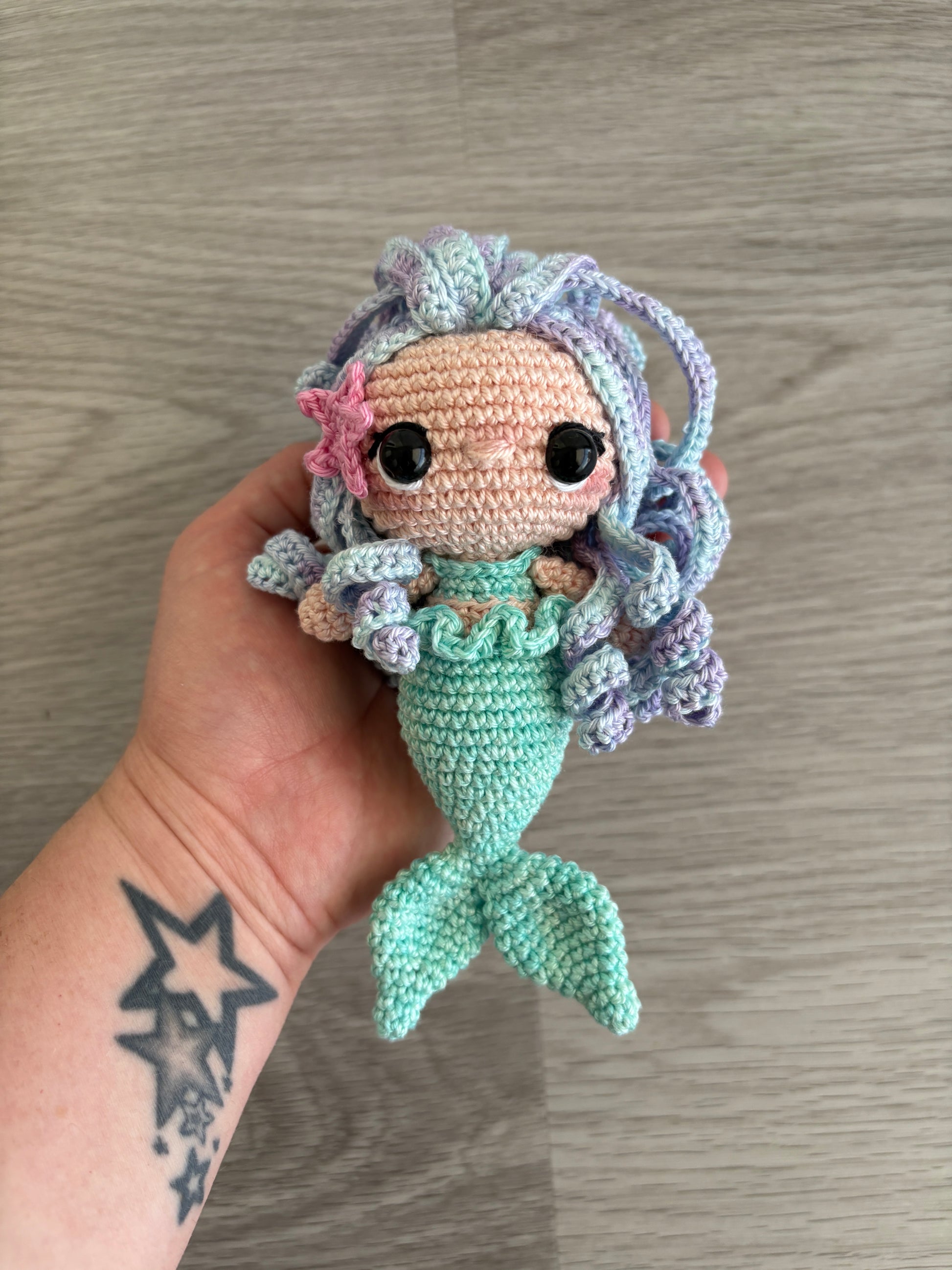 Chloe the Mini Mermaid - IBM Yarns