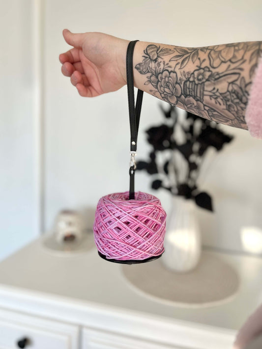 Wrist yarn holder - IBM Yarns