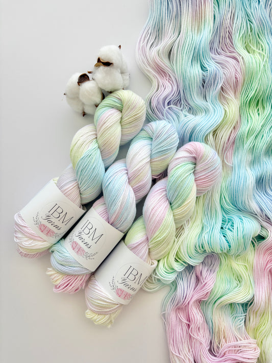 Rainbow Sorbet - CUSTOM BASES Hand Dyed Cotton