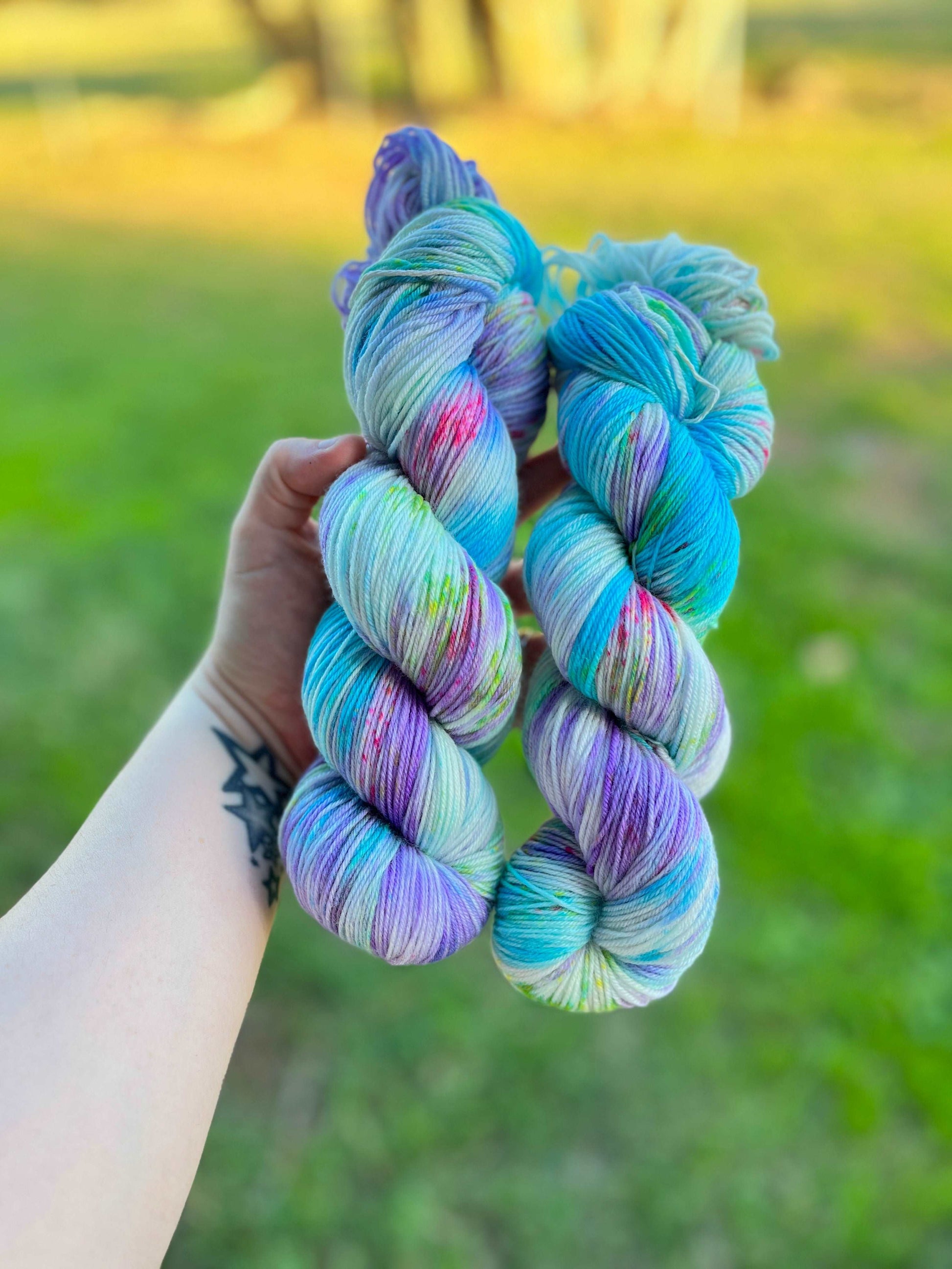 Jelly Crystals - SOCK Merino/ nylon - IBM Yarns