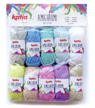 Mini Amigurumi Cotton Set - Katia - IBM Yarns