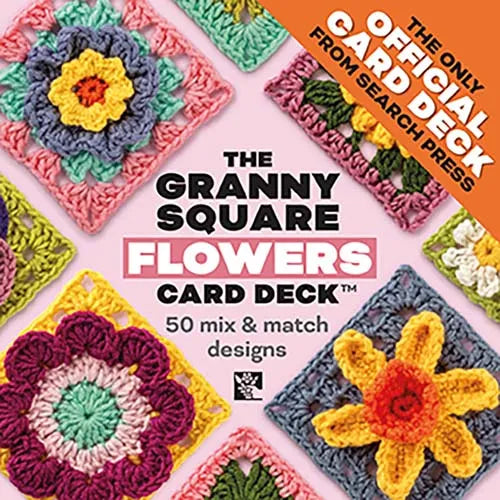 The Granny Square Flowers Card Deck - Claire Montgomerie