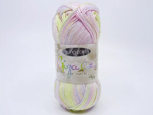 Giza Cotton - Sorbet 4 ply - IBM Yarns