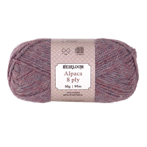 Alpaca 8 ply - Heirloom 50g
