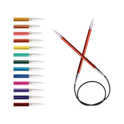 KnitPro ZING Fixed Circular Knitting Needles