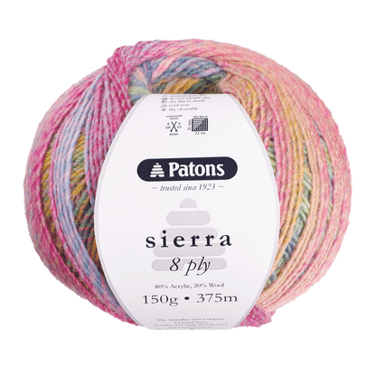 Sierra 8 ply - Patons