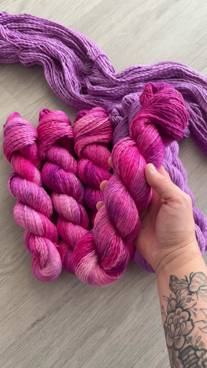 Silent Disco - DK Pima cotton Air Hand Dyed Cotton