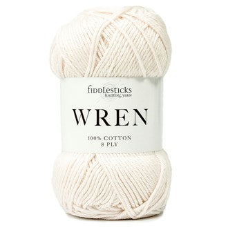 WREN 8ply 100% Cotton - Fiddlesticks - IBM Yarns