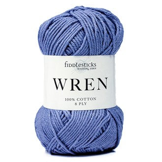 WREN 8ply 100% Cotton - Fiddlesticks - IBM Yarns