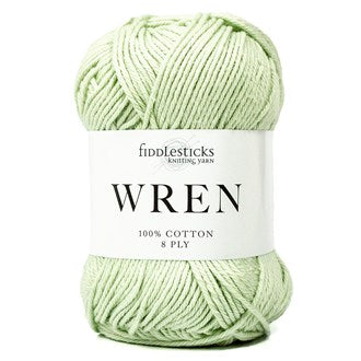 WREN 8ply 100% Cotton - Fiddlesticks - IBM Yarns