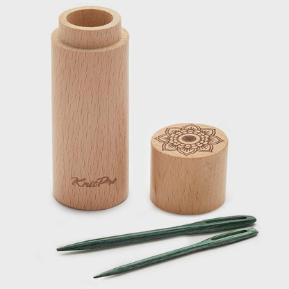 Mindful Teal Wooden Markers - IBM Yarns