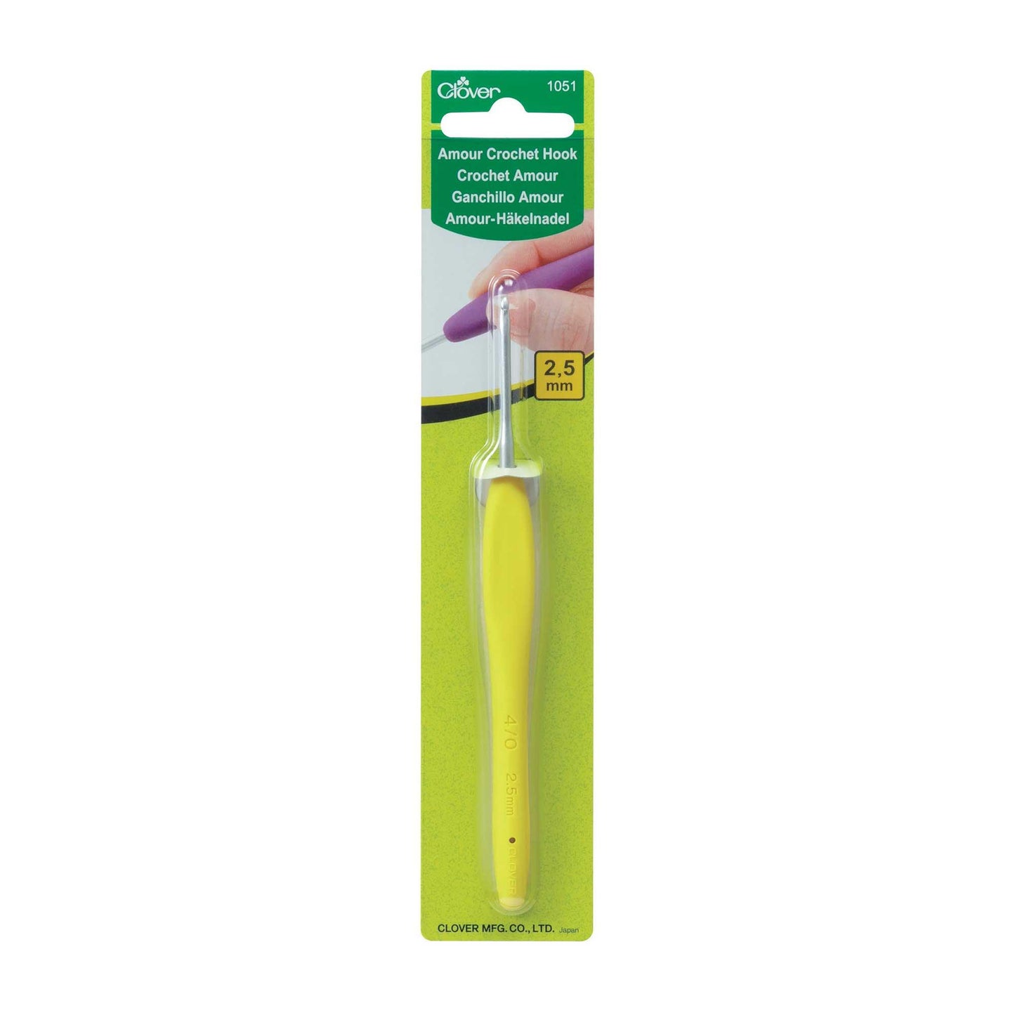 Clover Amour Crochet hooks - IBM Yarns