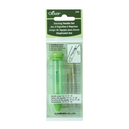 Clover Darning Needles Set Green - IBM Yarns