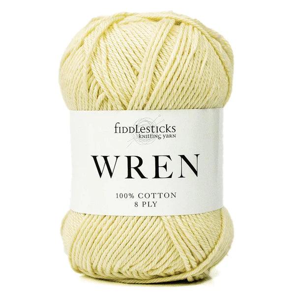 WREN 8ply 100% Cotton - Fiddlesticks - IBM Yarns