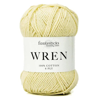WREN 8ply 100% Cotton - Fiddlesticks - IBM Yarns