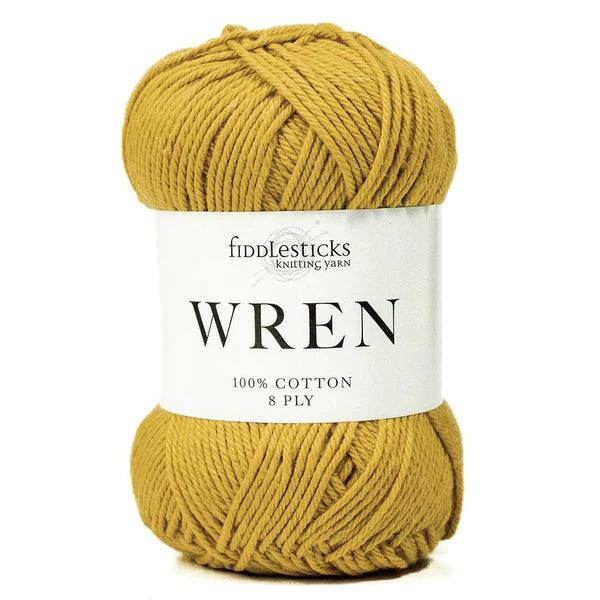 WREN 8ply 100% Cotton - Fiddlesticks - IBM Yarns