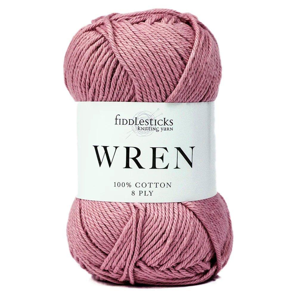 WREN 8ply 100% Cotton - Fiddlesticks - IBM Yarns