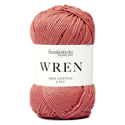 WREN 8ply 100% Cotton - Fiddlesticks - IBM Yarns
