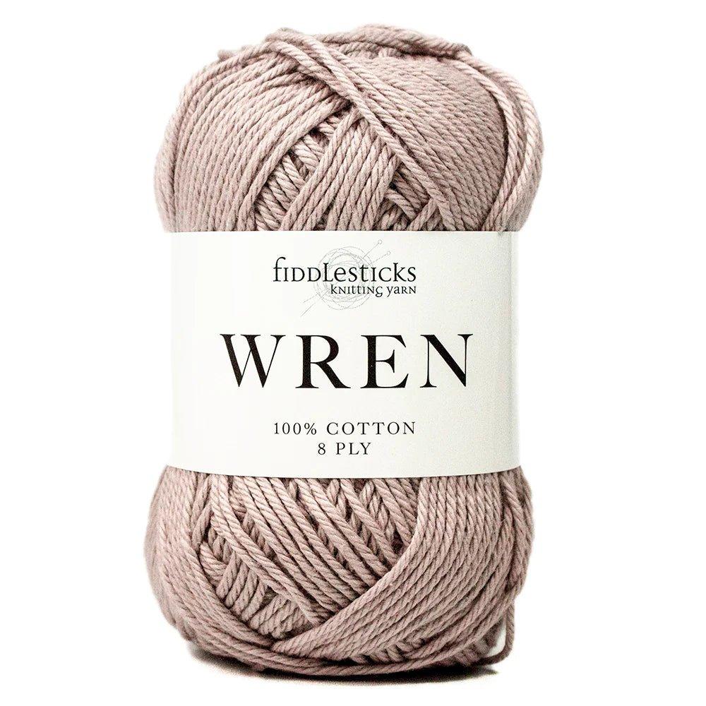 WREN 8ply 100% Cotton - Fiddlesticks - IBM Yarns