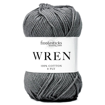 WREN 8ply 100% Cotton - Fiddlesticks - IBM Yarns