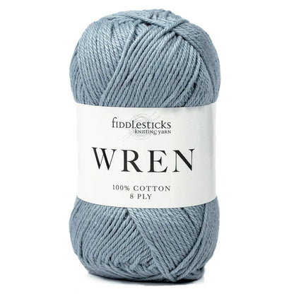 WREN 8ply 100% Cotton - Fiddlesticks - IBM Yarns