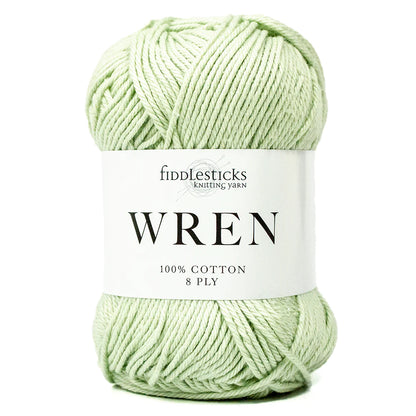 WREN 8ply 100% Cotton - Fiddlesticks - IBM Yarns