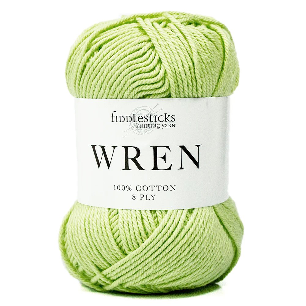 WREN 8ply 100% Cotton - Fiddlesticks - IBM Yarns