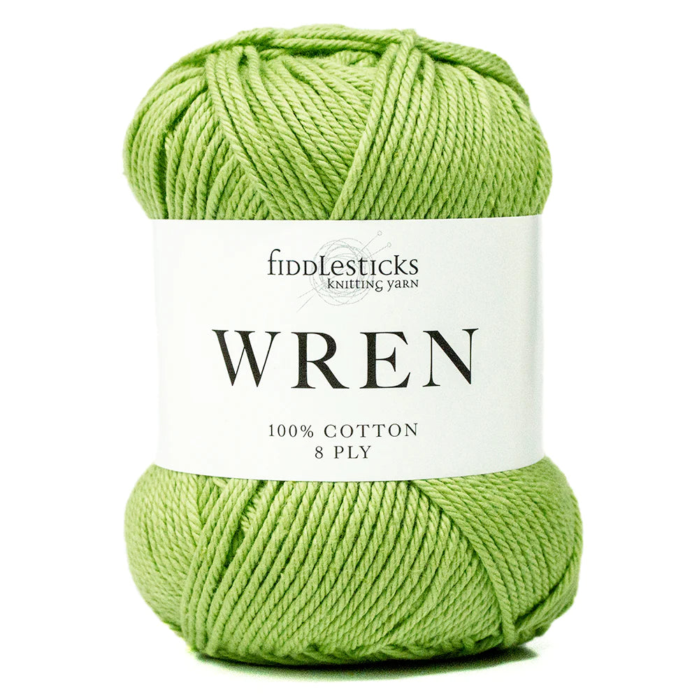 WREN 8ply 100% Cotton - Fiddlesticks - IBM Yarns
